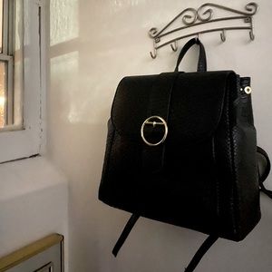 Black small book bag